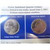 Image 2 : 3 STATES COMMEMORATIVE COIN AND STAMP SETS