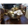 Image 2 : BRASS TEAPOT AND COPPER TRAY