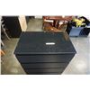 Image 2 : 4 DRAWER IKEA ESPRESSO CHEST OF DRAWERS