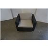 Image 1 : BRAND NEW OUTDOOR PATIO CLUB CHAIR W/ DARK GREY CUSHIONS - RETAIL $399