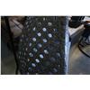 Image 3 : BRAND NEW MODERN RATTAN OUTDOOR DOUBLE HANGING CHAIR W/ CHARCOAL CUSHIONS - RETAIL $2199 AND RATED F