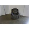 Image 8 : BRAND NEW MODERN VELVET 3 PIECE SOFA SET W/ DROP DOWN CONSOLE AND ROCKING RECLINER - RETAIL $2499