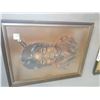 Image 2 : PAIR OF ARTIST SIGNED OIL ON FELT PORTRAITS OF NATIVE YOUTH