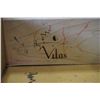 Image 2 : VILAS 7 DRAWER DOUBLE PEDESTAL MAPLE DESK