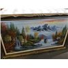 Image 2 : LARGE GUILT FRAMED OIL ON CANVAS, SIGNED WILLSON