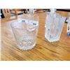 Image 2 : CRYSTAL DECANTERS, ICE BUCKET, AND VASES