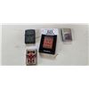 Image 1 : 4 LIGHTERS, ZIPPO AND OTHER