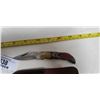 Image 2 : LEATHER CASED WOOD HANDLE KNIFE