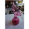Image 2 : CRANBERRY GLASS PITCHER AND VASE