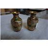 Image 2 : 2 CLOISONNE VASES