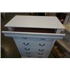 Image 2 : WHITE 5 DRAWER HIGHBOY DRESSER