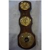 Image 3 : NAUTICAL SHADOW BOX CLOCK, STAR YACHT, VINTAGE WOOD BOAT TOY,  BARAMETER, AND NAUTICAL CLOCK
