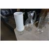 Image 2 : LARGE VASES, PITCHER, HURRICANE LANTERN