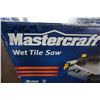 Image 2 : IN BOX MASTERCRAFT 7 INCH WET TILE SAW