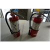 Image 1 : 2 CHARGED FIRE EXTINGUISHERS