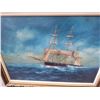 Image 2 : SHIP PAINTING ON CANVAS