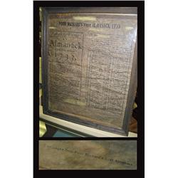 Facsimile page from Poor Richards Firs