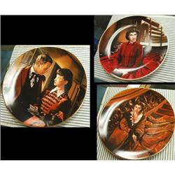Three Gone With the Wind collector plat