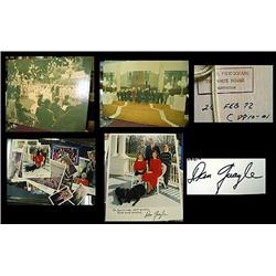 Bush Quayle Nixon memoriabilia campaign