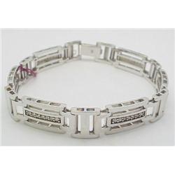 Mans diamond bracelet .78Ctw I 1 I/J 1