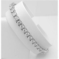 Diamond tennis bracelet 9.28Ctw SI 1 -S