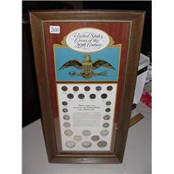 U.S. Coins of the 20th Century in Woode