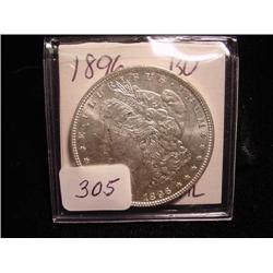 1896 Morgan Silver Dollar  BU