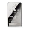 Image 1 : Genuine 10 oz 0.999 Fine Silver Bar - Asahi Refining