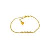 Image 1 : Genuine 1.55 ctw Citrine Bracelet 14KT Yellow Gold - REF-55N3R