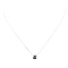 Image 2 : 1.00 ctw Diamond Pendant With Chain - 14KT White Gold
