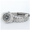 Image 4 : Rolex Ladies Stainless Steel 26MM Black Diamond Lugs Datejust Wristwatch