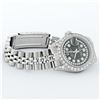 Image 6 : Rolex Ladies Stainless Steel 26MM Black Diamond Lugs Datejust Wristwatch