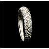 Image 4 : 0.50 ctw Diamond Band - 14KT White Gold