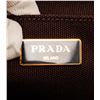 Image 7 : Prada Black White Canvas Medium Canapa Shopping Tote Bag