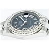 Image 9 : Rolex Mens Stainless Steel Black Roman Diamond 3.5 Carat 41MM Datejust 2 Wristwa
