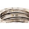 Image 6 : Bvlgari 18K White Gold B.zero1 Double Ring 48
