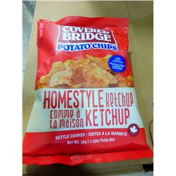 COVERED BRIDGE KETCHUP CHIPS - PER BAG