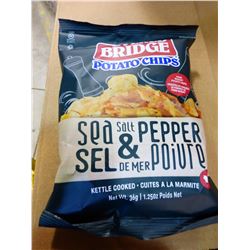 COVERED BRIDGE SALT & PEPPER CHIPS - PER BAG