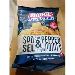 COVERED BRIDGE SALT & PEPPER CHIPS - PER BAG