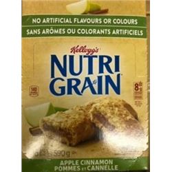 KELLOGGS NUTRI-GRAIN BARS (16 BARS) - PER BOX