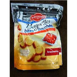 GRISSOL BAGUETTES BITES (BRUSCHETTA) (130 G) - PER BAG