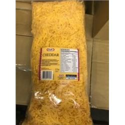 REFRIGERATED:  KRAFT CHEDDAR SHREDDED (MILD) (2 KG) - PER BAG