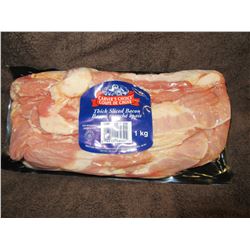 FROZEN:  CARVERS CHOICE THICK SLICE BACON (1 KG) - PER PKG