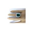 Image 5 : 9.80 CTW Natural Emerald 18K Solid White Gold Diamond Ring