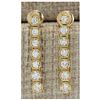 Image 1 : 1.26 CTW Natural Diamond Earrings 18K Solid Yellow Gold