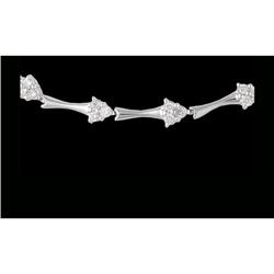 10KW Gold Elegant 2.00ct. Diamond Necklace