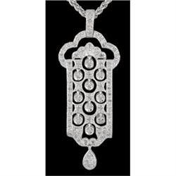 14KW Gold Diamond Pendant