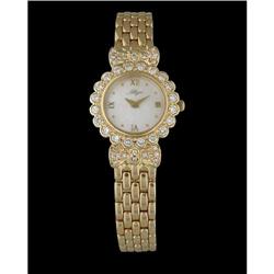 14K YELLOW ALLEGRO 1.50ct. G/VS-1 DIAMOND WATCH
