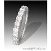Image 1 : 14k LUXURIOUS 2.10ct DIAMOND ETERNITY RING