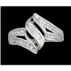 Image 1 : 10KW Gold .25ct. Diamond Fashion Right Hand Rin